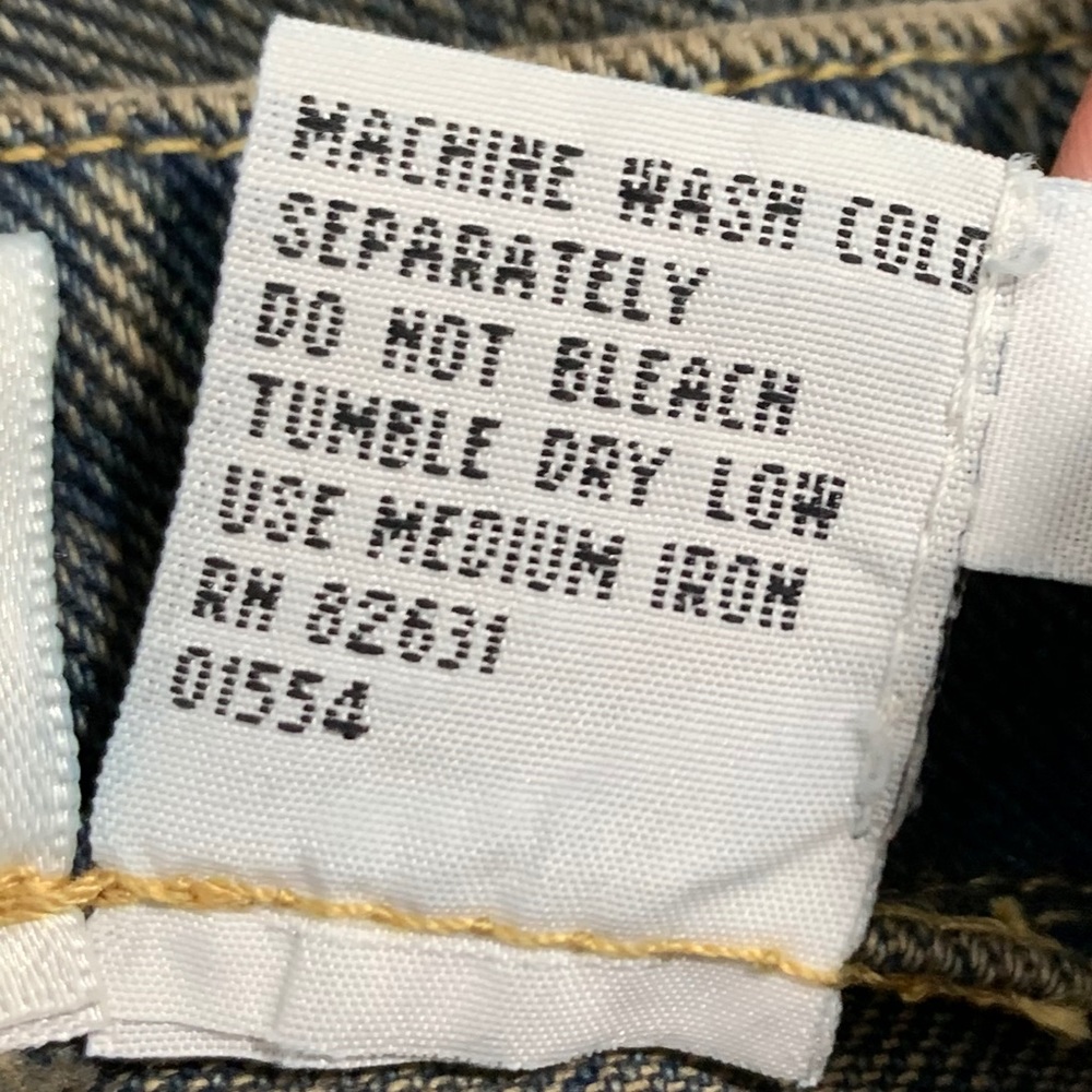 Vintage Unique Newport News Jeanology Jeans - Picture 7 of 7